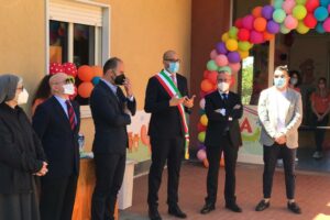 Biancavilla, inaugurato il primo asilo nido comunale ‘Domenico Savio’: alla cerimonia l’assessore regionale Scavone