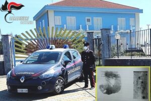 Acireale, tradito dalle impronte digitali dopo aver ‘ripulito’ casa di riposo per anziani: arrestato 30enne