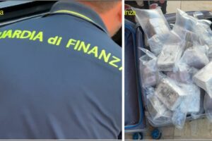 Catania, GdF sequestra 67 kg di cocaina e hashish sull’asse Italia-Spagna: 3 arresti (VIDEO)