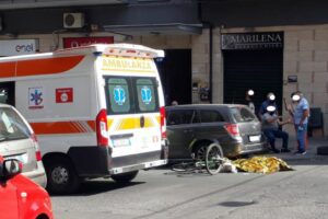 +++ULTIMORA+++ Paternò, anziano su una bici muore in via E. Bellia: malore o incidente