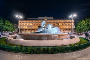 Catania, restaurata la fontana dei ‘Malavoglia’. Pogliese: “Recuperata nella sua bellezza”