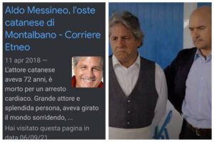 Una ‘fake news’ ti allunga la vita. L'attore Aldo Messineo: "La notizia della mia morte è una bufala"