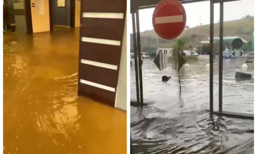 Maltempo a Catania, l’ospedale ‘Garibaldi Nesima’ invaso dall’acqua (VIDEO)