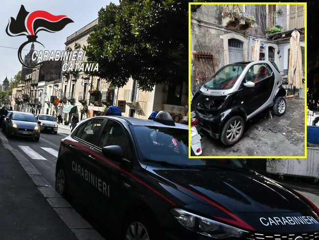 Catania, sorpreso mentre monta i cerchi rubati sulla propria auto: 34enne denunciato