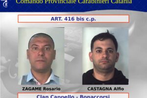 Catania, un ‘broker’ dietro gli affari di droga gestiti dai clan mafiosi: le foto degli arrestati di ‘Alter Ego’