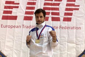 Karate, l’atleta catanese Eugenio Basile vince ai Campionati Europei in Slovenia: “Ora mi dedico ai giovani”