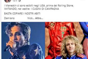 I Maneskin…di Campagna: il gruppo di ‘Anima mia’ accusa la band romana di copiare i loro abiti