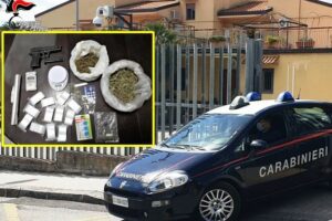 Tremestieri Etneo, in auto e in cantina confezionavano le dosi di droga: 3 persone arrestate