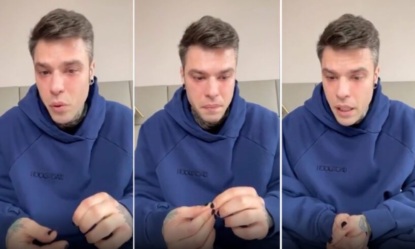 Fedez in lacrime parla di problemi di salute: “Dovrò curarmi, presto vi racconterò tutto” (VIDEO)