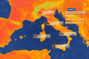 Meteo, anticipo d’estate con l’anticiclone africano: al Sud tocca per ultimo