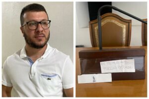 Paternò, disegno-beffa sullo scranno dell’ex consigliere Paternò: rimasto fuori per soli 2 voti