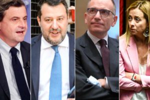 Letta battezza i “Democratici e progressisti”: apertura di Calenda. Nel Centrodestra si ragiona sulla premiership