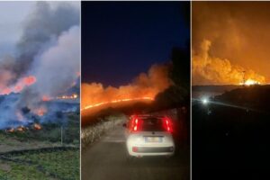 Pantelleria brucia, distrutti centinaia di ettari di vegetazione. Il sindaco ai piromani: “Vigliacchi”