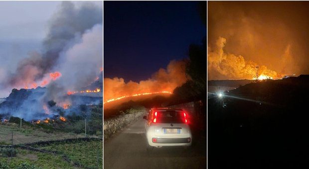 Pantelleria brucia, distrutti centinaia di ettari di vegetazione. Il sindaco ai piromani: “Vigliacchi”