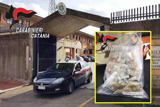 Catania, ‘preleva’ la droga da una buca nel terreno: 49enne arrestato in flagranza