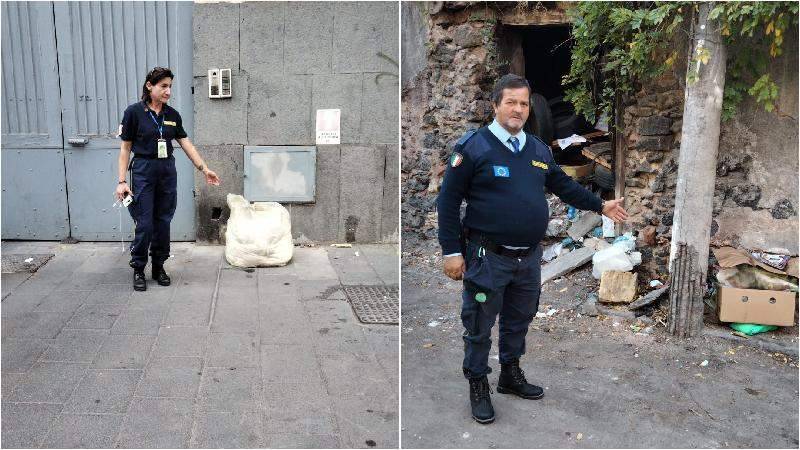 Catania, guardie ambientali contro le micro discariche: 20 volontari presidiano le postazioni prese di mira dagli incivili