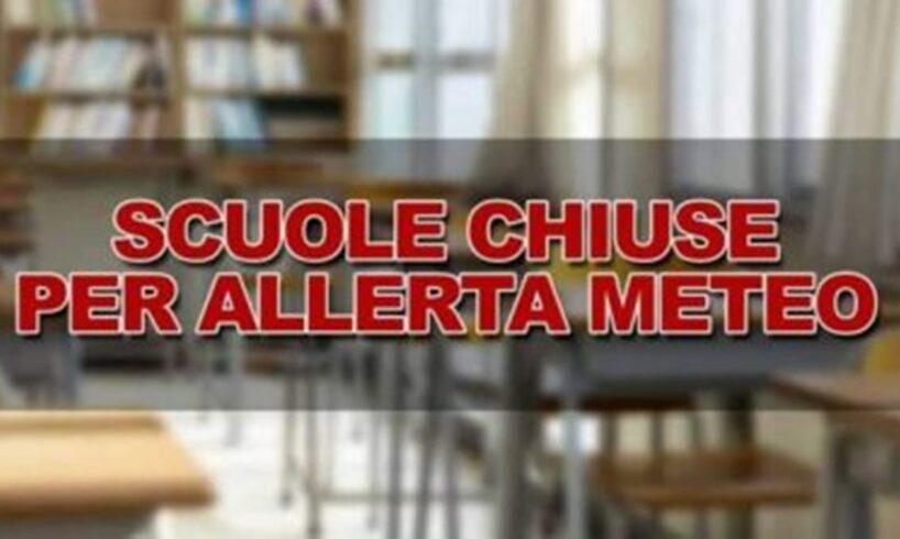 Allerta Meteo Arancione, domani scuole chiuse a Paternò e Bronte