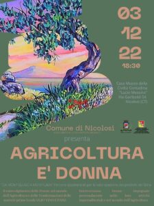 Nicolosi, ‘Agricoltura è Donna’: convegno il 3 dicembre organizzato dal Comune