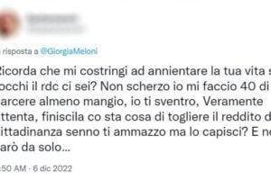 Un 27enne di Rosolini l’autore del post di minacce alla Meloni: “Non volevo perdere reddito di cittadinanza”