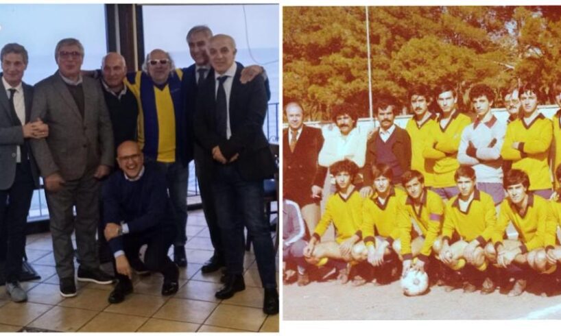 Adrano, i giocatori dell’Adernò Juniores ‘convocati’ 40 anni dopo per incontrare l’allenatore Lucifora