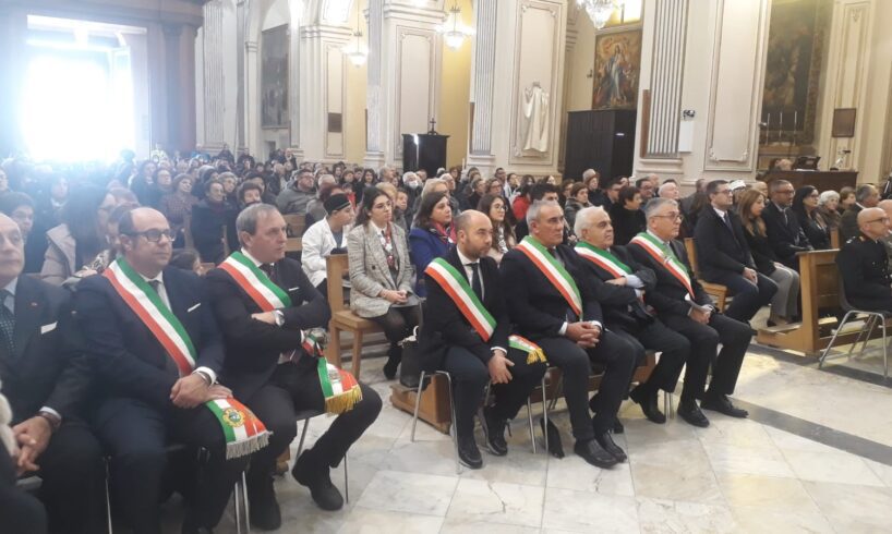 Belpasso, Pontificale in Chiesa Madre in onore di Santa Lucia: il sindaco loda gli ‘angeli della città’