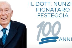 Adrano, il dott. Nunzio Pignataro festeggia i 100 anni: gli auguri del sindaco e dell’Ordine dei Medici