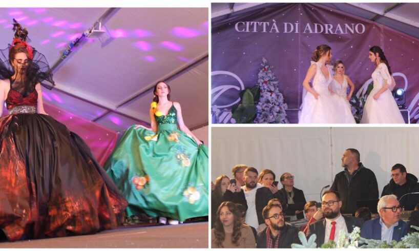 Adrano, quanti “Talenti in passerella” all’Arena dell’Etna: sfilata di abiti da sposa ed esibizioni musicali