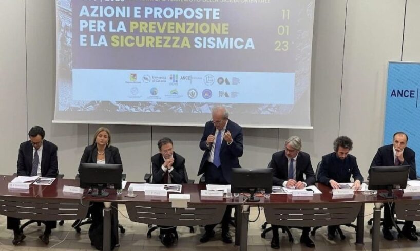 Catania, convegno su sicurezza e prevenzione sismica: il 50% del patrimonio edilizio e il 75% delle scuole non sono in sicurezza