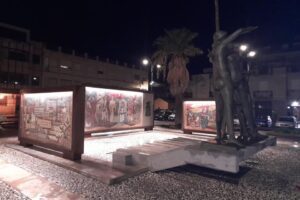 Paternò, la fontana senz’acqua inaugurata con la pioggia: la Soprintendenza dica la sua