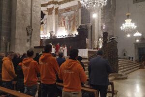 Catania, la Colletta Alimentare festeggia 10 anni assieme a Sant’Agata. L’Arcivescovo: “Anche questa è carità”