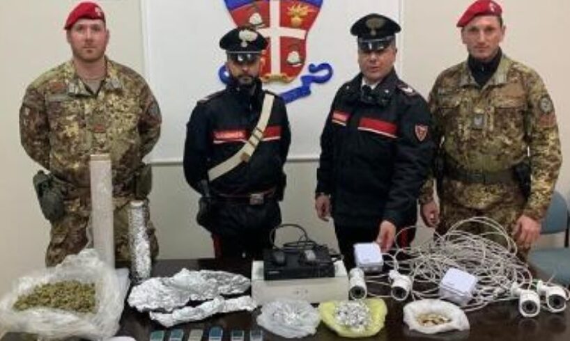 Paternò, 54enne ‘grossista’ dello spaccio aveva in casa 800 gr di marijuana: arrestato