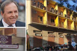 Paternò, la vergogna infinita dell’ex Albergo Sicilia: sindaco scrive a Città metropolitana. La foto degli ‘ospiti’ fa il giro sui social