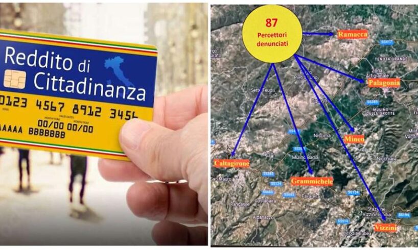 Caltagirone e Palagonia, scovati altri 87 furbetti del Reddito di Cittadinanza: danno per 600 mila euro (VIDEO)