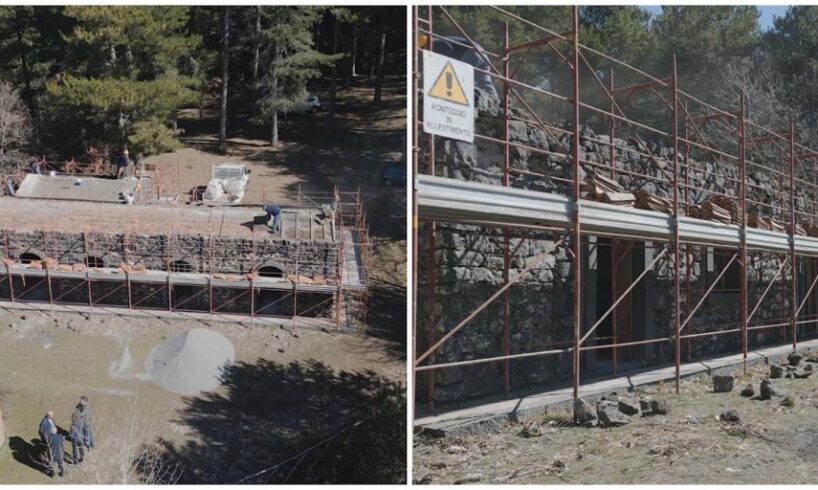 Biancavilla, partono i lavori per la riqualificazione della Casermetta di Piano Mirìo: nel Parco dell’Etna un centro di accoglienza per chi ama la montagna