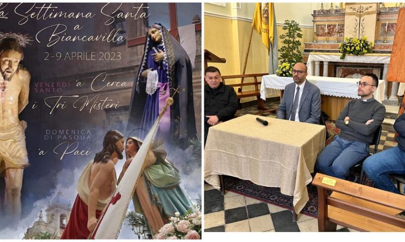 Biancavilla, presentato il programma della Settimana Santa: in Chiesa Madre evento dedicato alla Sacra Sindone