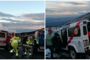 Etna, doppio intervento nel versante sud: soccorsi due escursionisti e una turista tedesca