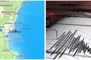 Catania, il sisma è di magnitudo 4.4 al largo della costa catanese: nessun danno finora segnalato