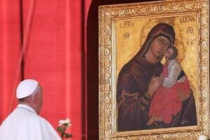 Biancavilla, nella Basilica Pontificia di Malta la copia dell’icona della Madonna dell’Elemosina: missione dal 5 al 7 maggio