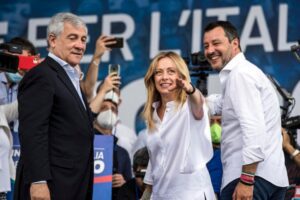 Catania: Meloni, Salvini e Tajani chiudono la campagna elettorale a sostegno di Trantino