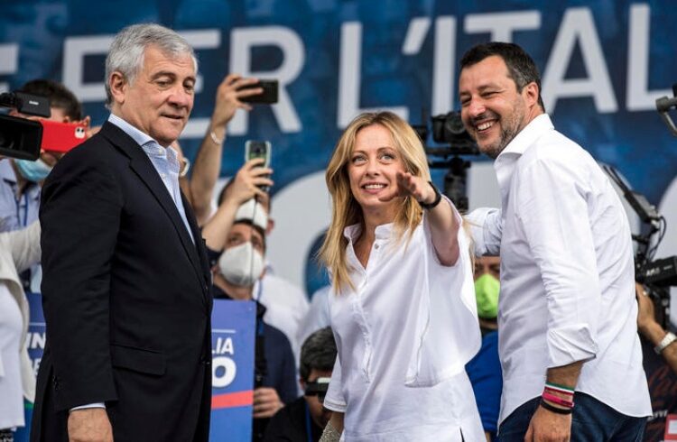 Catania: Meloni, Salvini e Tajani chiudono la campagna elettorale a sostegno di Trantino