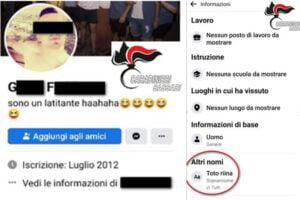 Cagliari, su Facebook scrive “sono un latitante”: i carabinieri lo rintracciano e lo arrestano