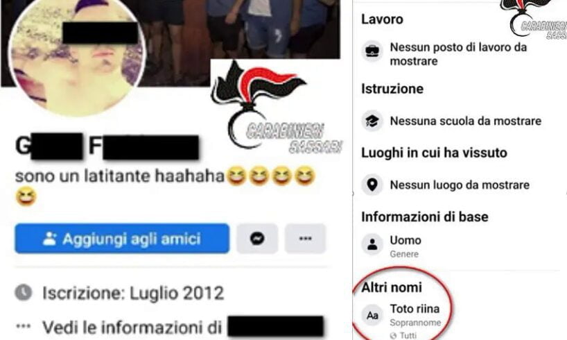 Cagliari, su Facebook scrive “sono un latitante”: i carabinieri lo rintracciano e lo arrestano