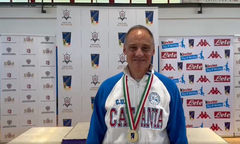 Catania, Mino Ferro è campione d’Italia a Cagliari tra gli ‘over 60’: “Vado avanti ancora per un po’”