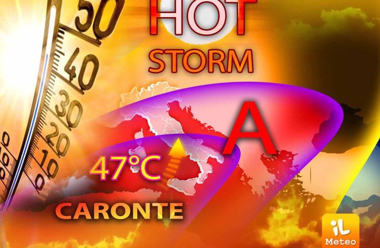 Inizia la settimana del caldo infernale con ‘Hot Storm’: in Sicilia picchi fino a 46°C