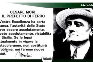 E' stato modificato il post del Consiglio regionale della Lombardia al centro delle polemiche per la citazione di Benito Mussolini. Lo fa sapere il Pirellone che in una nota precisa: Nel giorno dell’anniversario di Cesare Mori, sui canali social del Consiglio regionale la Struttura Stampa ha pubblicato un post con il seguente testo: ‘#5luglio #AccaddeOggi: viene ricordato con l’appellativo di “prefetto di ferro” per i suoi metodi decisi contro chiunque infrangesse la legge. Nel 1942 moriva Cesare Mori, nato e cresciuto a Pavia. Tra le sue più eclatanti operazioni vi fu l’assedio di Gangi nel gennaio del 1926. Nell’immagine venivano riportati una foto di Cesare Mori con a fianco il messaggio di Benito Mussolini con cui l’allora Presidente del Consiglio dei Ministri del Regno d'Italia affidò a Mori l’incarico di recarsi in Sicilia per combattere la mafia. L’immagine del post iniziale è stata sostituita con una nuova immagine priva del messaggio di Benito Mussolini, a conferma che non c’è certamente da parte della Struttura Stampa del Consiglio regionale della Lombardia nessuna intenzione di revisionismo e nessuna apologia di fascismo.