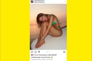 Sicilia, foto di Ferragni sullo yacht e auguri “Good monday”: bufera sui social