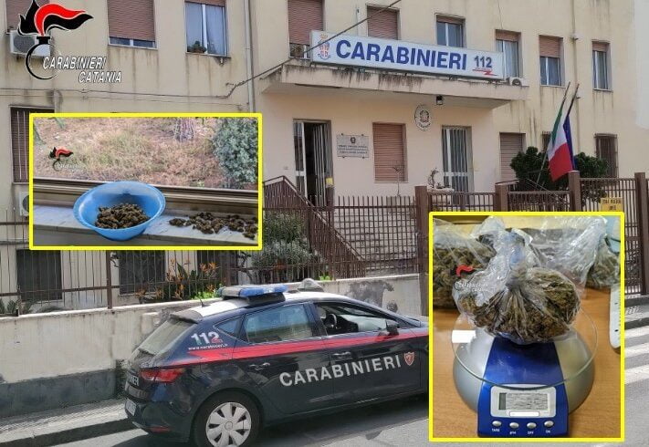 Giarre, pusher 31enne ‘lavorava’ in casa: arrestato in flagranza