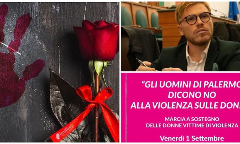 Palermo, marcia di soli uomini contro la violenza sulle donne: la organizza il vicepresidente dell’Antimafia La Vardera