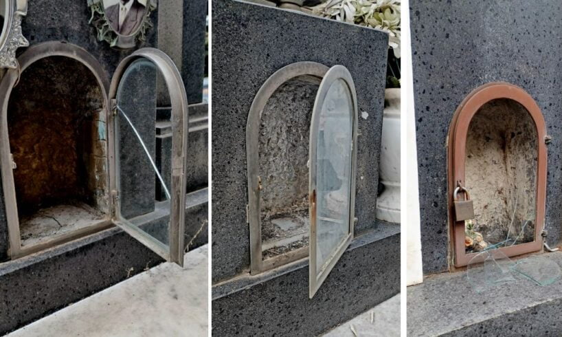 Paternò, ladri-vandali al cimitero monumentale: danneggiate le edicole votive