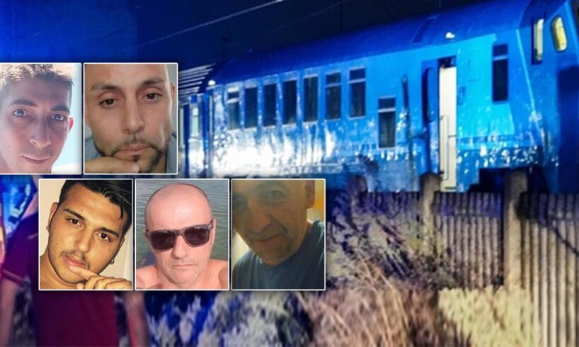 Tragedia ferroviaria, due siciliani tra i 5 operai travolti dal treno: Kevin Laganà e Giuseppe Lombardo